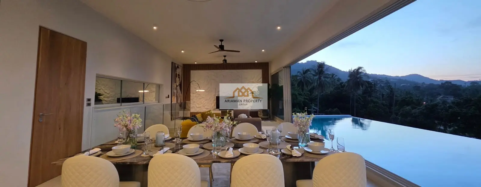 Villa Adamo - Spectacular 5 Bedroom Ocean View Pool Villa In Chaweng Noi