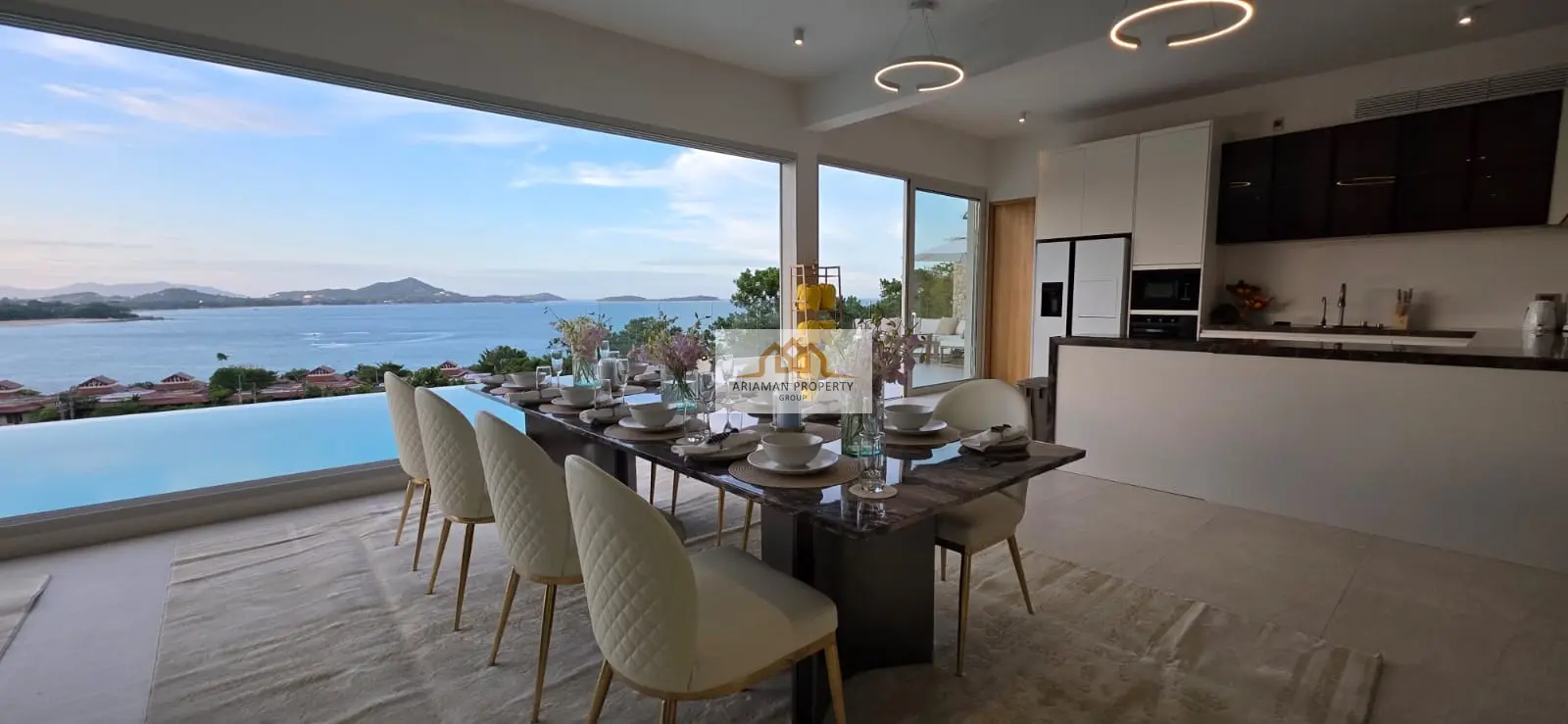 Villa Adamo - Spectacular 5 Bedroom Ocean View Pool Villa In Chaweng Noi