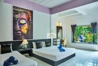 โรงแรมฟรีโฮลด์ขนาดกว้างขวาง 70 ห้อง พร้อมสระว่ายน้ำและสวนเขตร้อนในเกาะสมุย