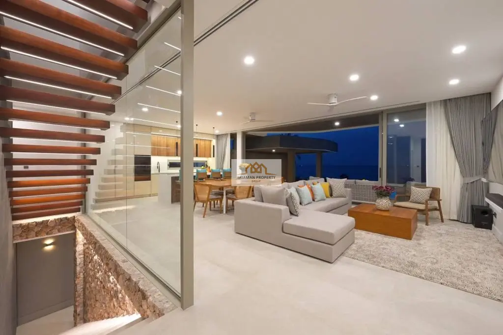 Modern 4-Bedroom Villa with Ocean Views and Private Pool in Bangpor, Ko Samui