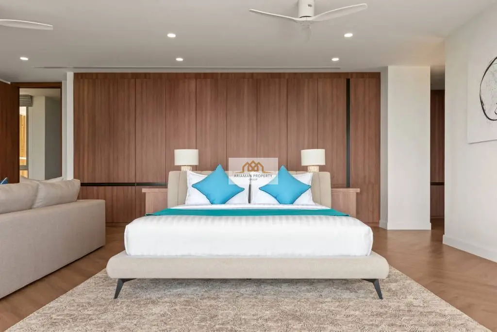 Modern 4-Bedroom Villa with Ocean Views and Private Pool in Bangpor, Ko Samui