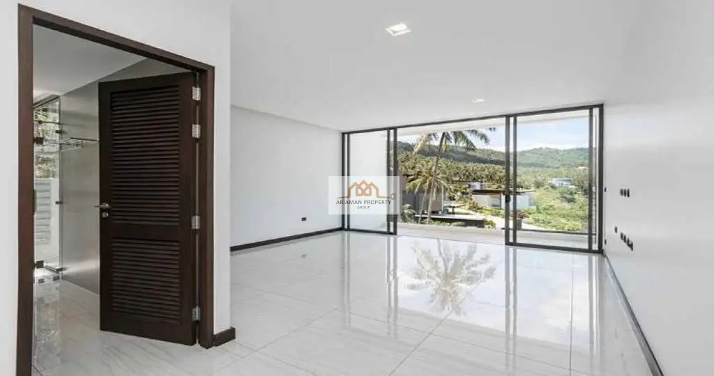 Spacious 5-Bedroom Villa with Stunning Ocean and Mountain Views in Bo Phut, Ko Samui