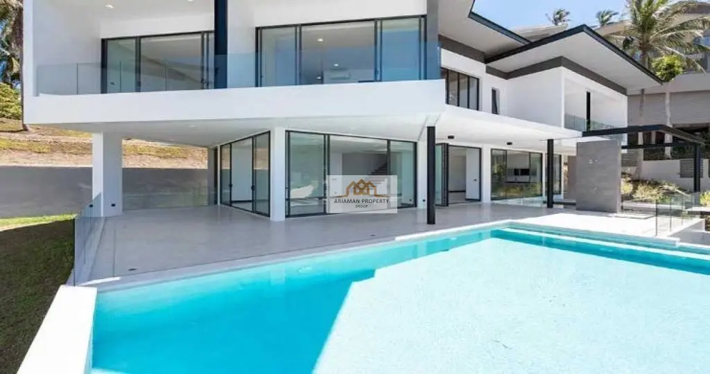 Spacious 5-Bedroom Villa with Stunning Ocean and Mountain Views in Bo Phut, Ko Samui