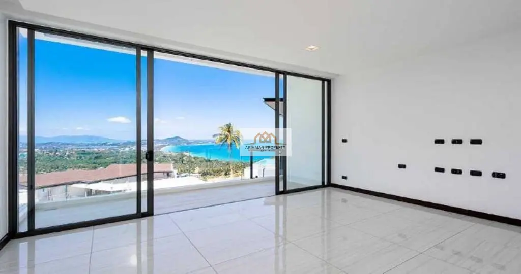 Spacious 5-Bedroom Villa with Stunning Ocean and Mountain Views in Bo Phut, Ko Samui