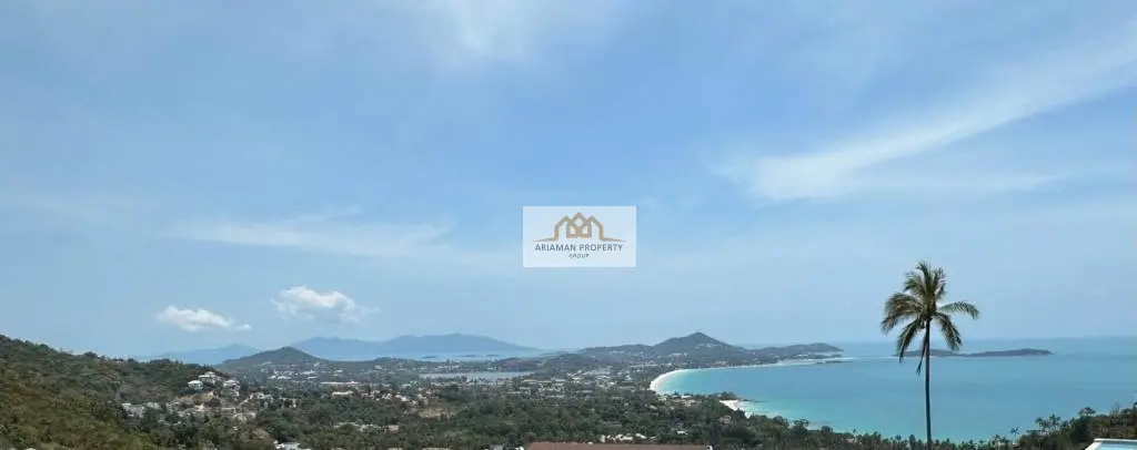 Spacious 5-Bedroom Villa with Stunning Ocean and Mountain Views in Bo Phut, Ko Samui