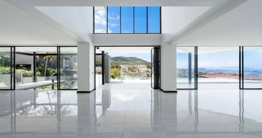 Spacious 5-Bedroom Villa with Stunning Ocean and Mountain Views in Bo Phut, Ko Samui