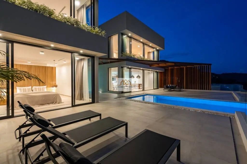 Incredible 5-Bedroom Villa with Stunning Sea Views in Bo Phut, Ko Samui