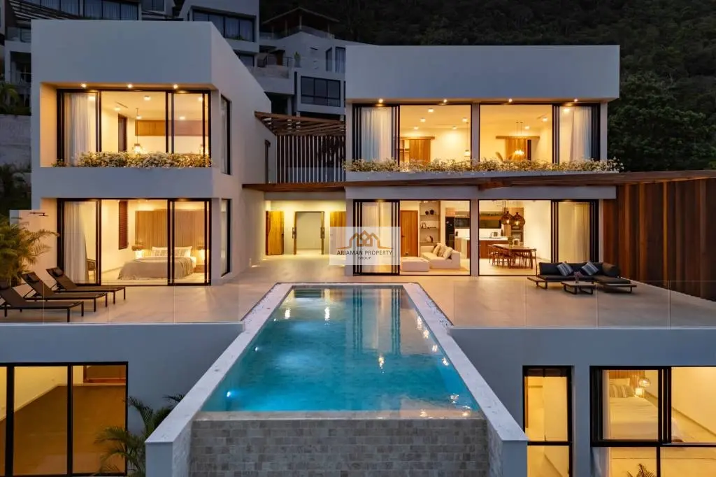 Incredible 5-Bedroom Villa with Stunning Sea Views in Bo Phut, Ko Samui