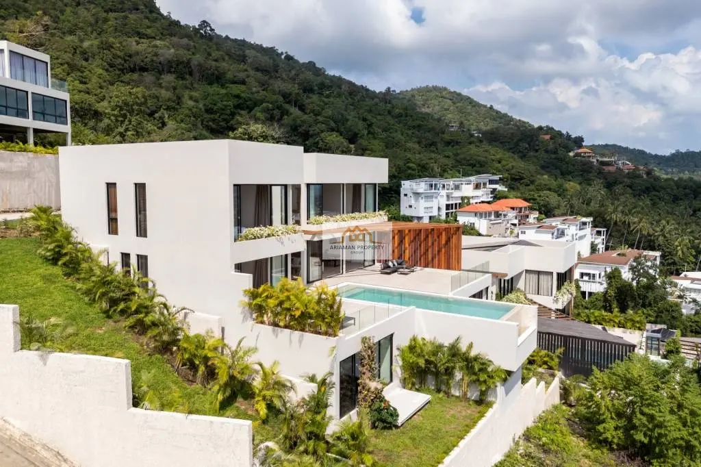 Incredible 5-Bedroom Villa with Stunning Sea Views in Bo Phut, Ko Samui