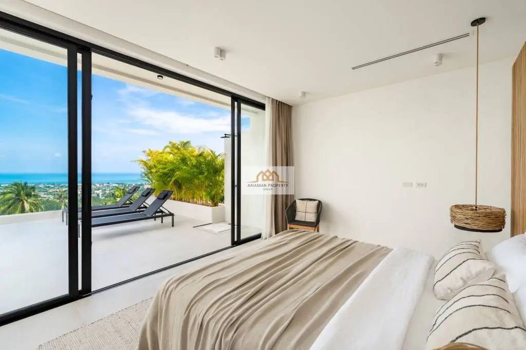 Incredible 5-Bedroom Villa with Stunning Sea Views in Bo Phut, Ko Samui