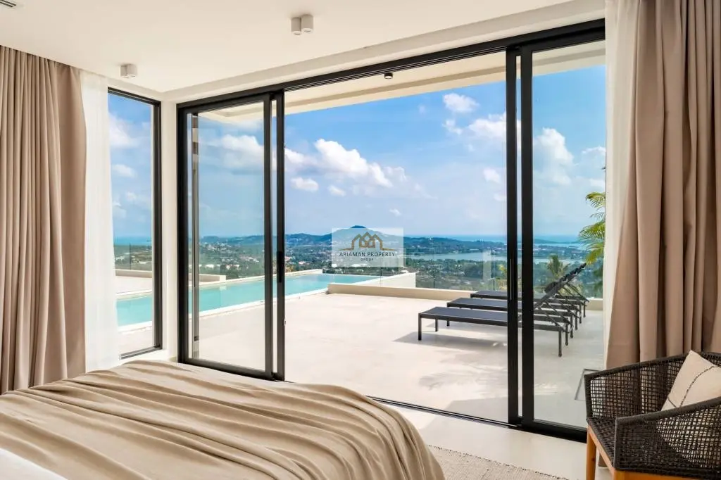 Incredible 5-Bedroom Villa with Stunning Sea Views in Bo Phut, Ko Samui
