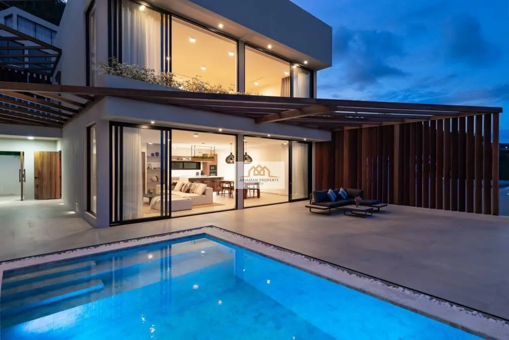 Incredible 5-Bedroom Villa with Stunning Sea Views in Bo Phut, Ko Samui