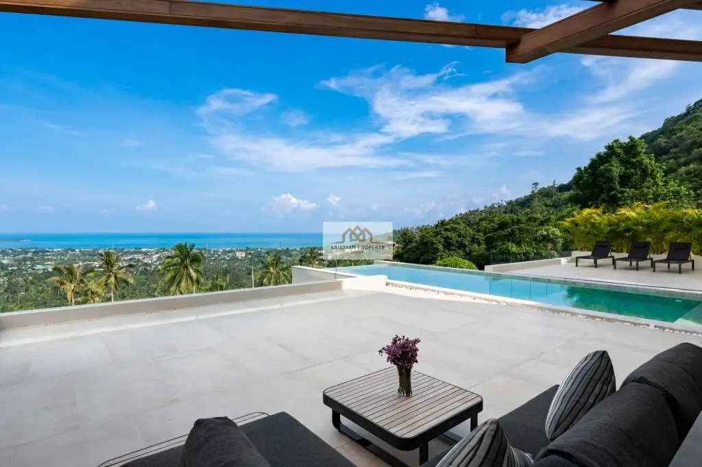Incredible 5-Bedroom Villa with Stunning Sea Views in Bo Phut, Ko Samui
