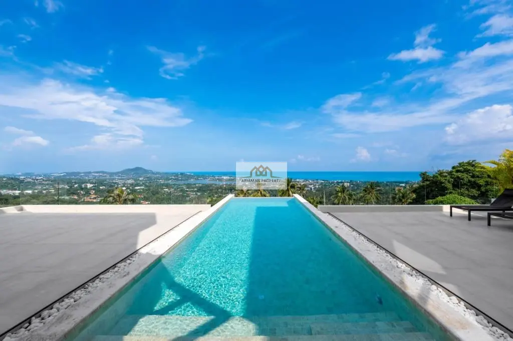 Incredible 5-Bedroom Villa with Stunning Sea Views in Bo Phut, Ko Samui