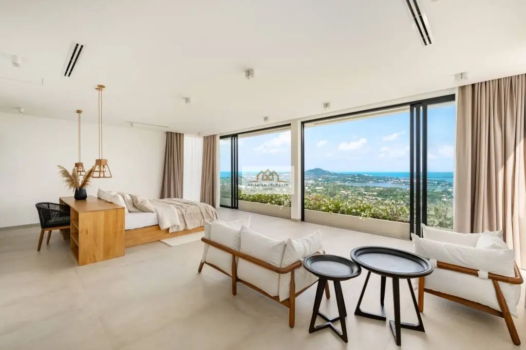 Incredible 5-Bedroom Villa with Stunning Sea Views in Bo Phut, Ko Samui