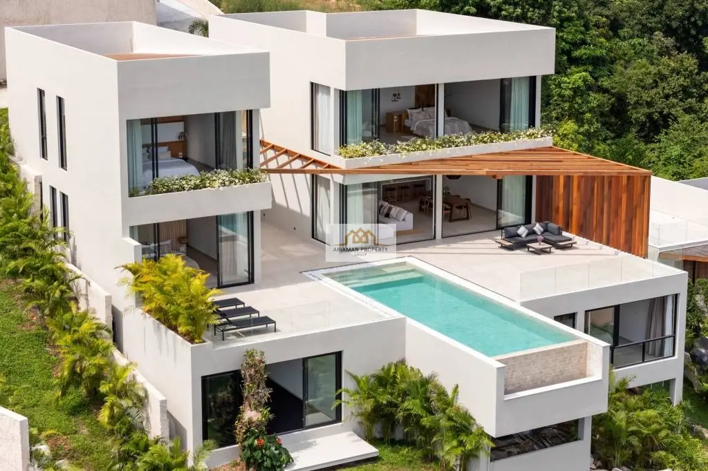 Incredible 5-Bedroom Villa with Stunning Sea Views in Bo Phut, Ko Samui