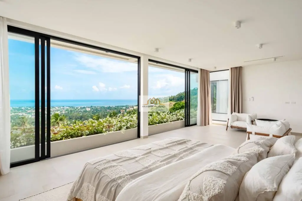 Incredible 5-Bedroom Villa with Stunning Sea Views in Bo Phut, Ko Samui