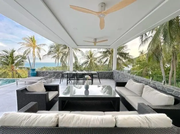 Ultra Luxury 9 Bed 8 Bath Villa In Lamai With Outstanding Ocean View  