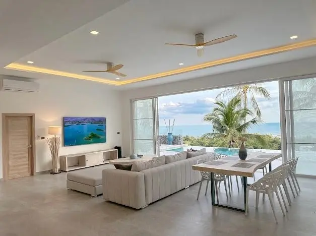 Ultra Luxury 9 Bed 8 Bath Villa In Lamai With Outstanding Ocean View  