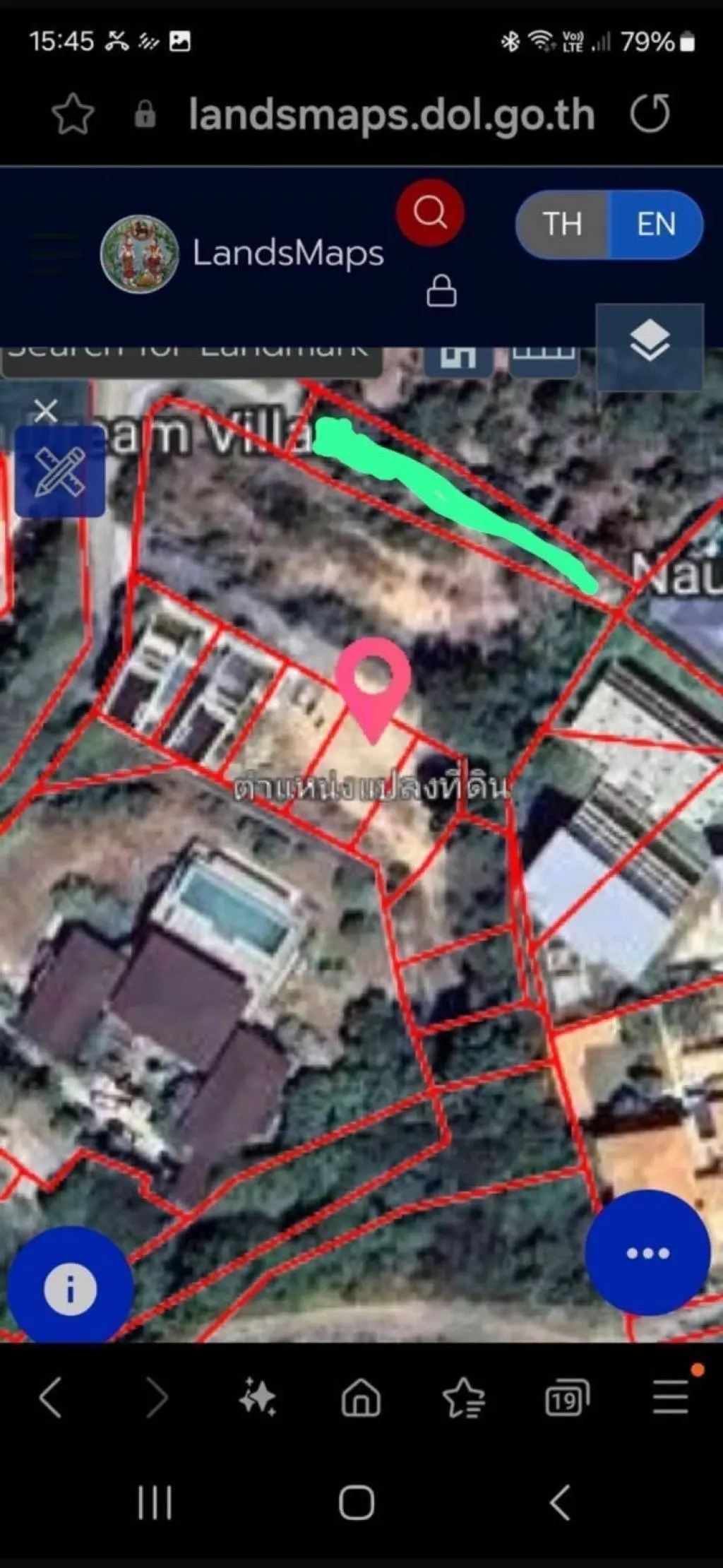 
    1.35 rai seaview land in Plai laem
  