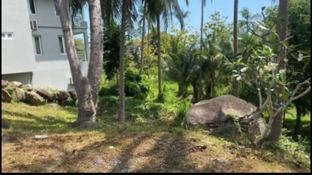 
    1 Rai plot with partial seaview in Bophut
  