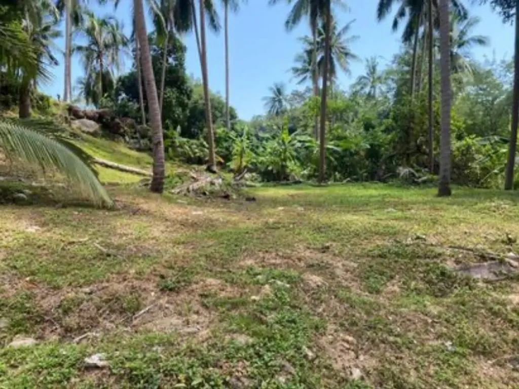 
    1 Rai plot with partial seaview in Bophut
  