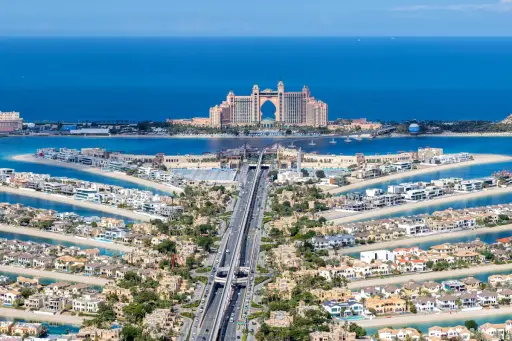 Palm Jumeirah in Dubai