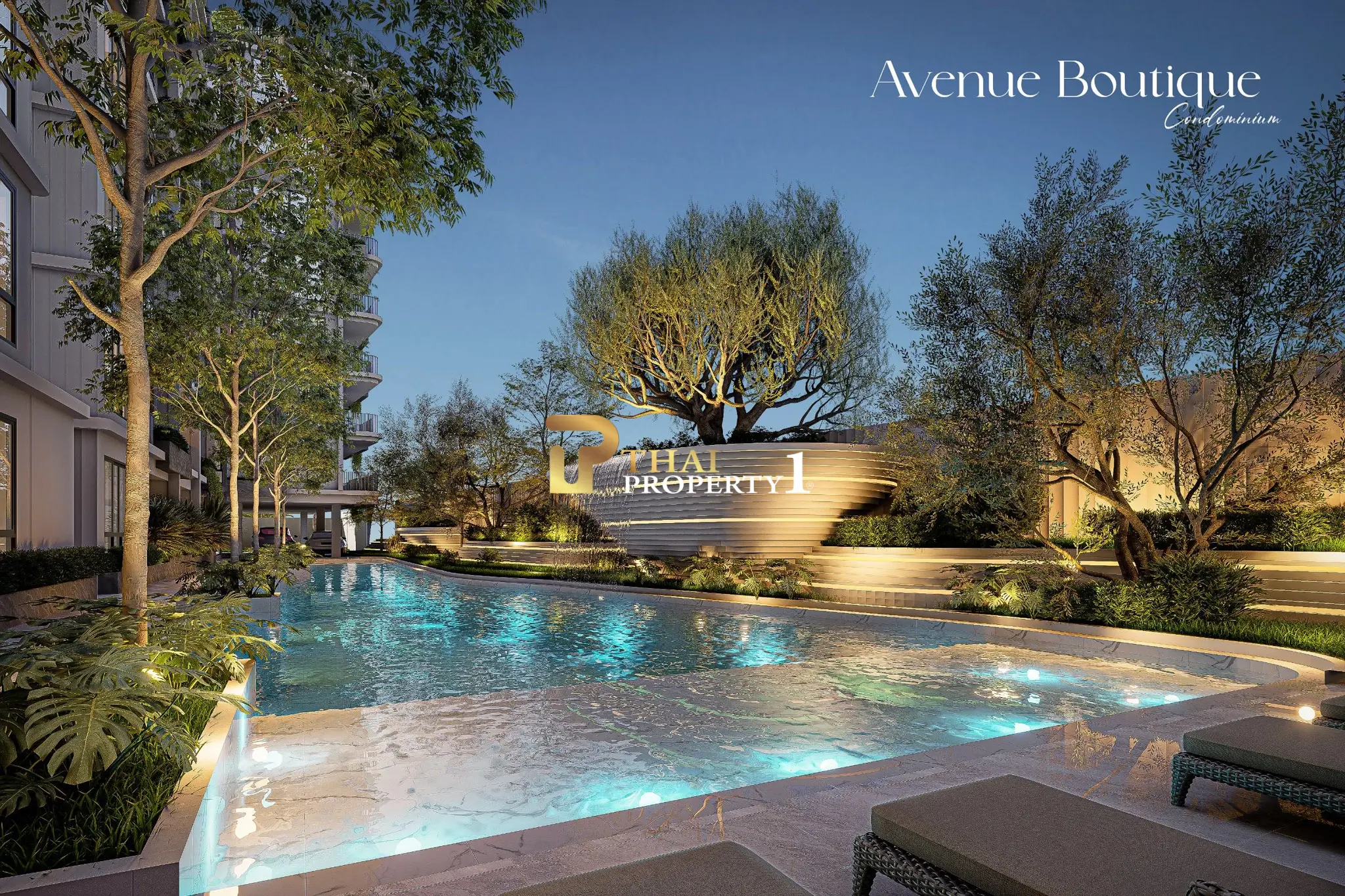 Avenue Boutique Condominium – Sentrum av Pattaya (Nytt prosjekt)