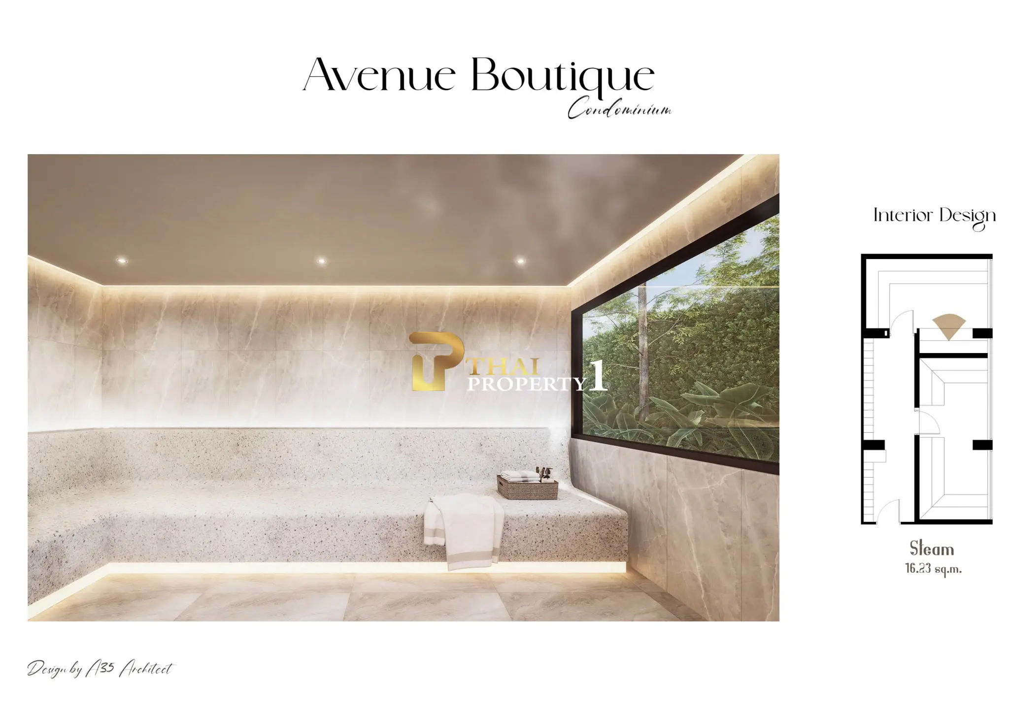 Avenue Boutique Condominium – Sentrum av Pattaya (Nytt prosjekt)