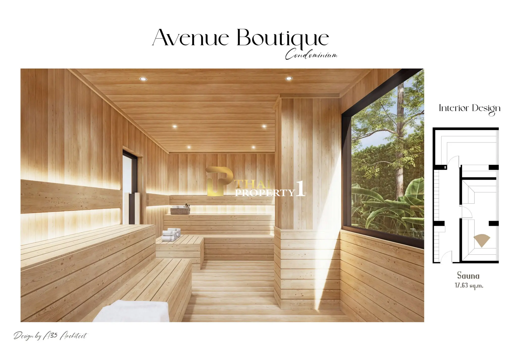 Avenue Boutique Condominium – Sentrum av Pattaya (Nytt prosjekt)
