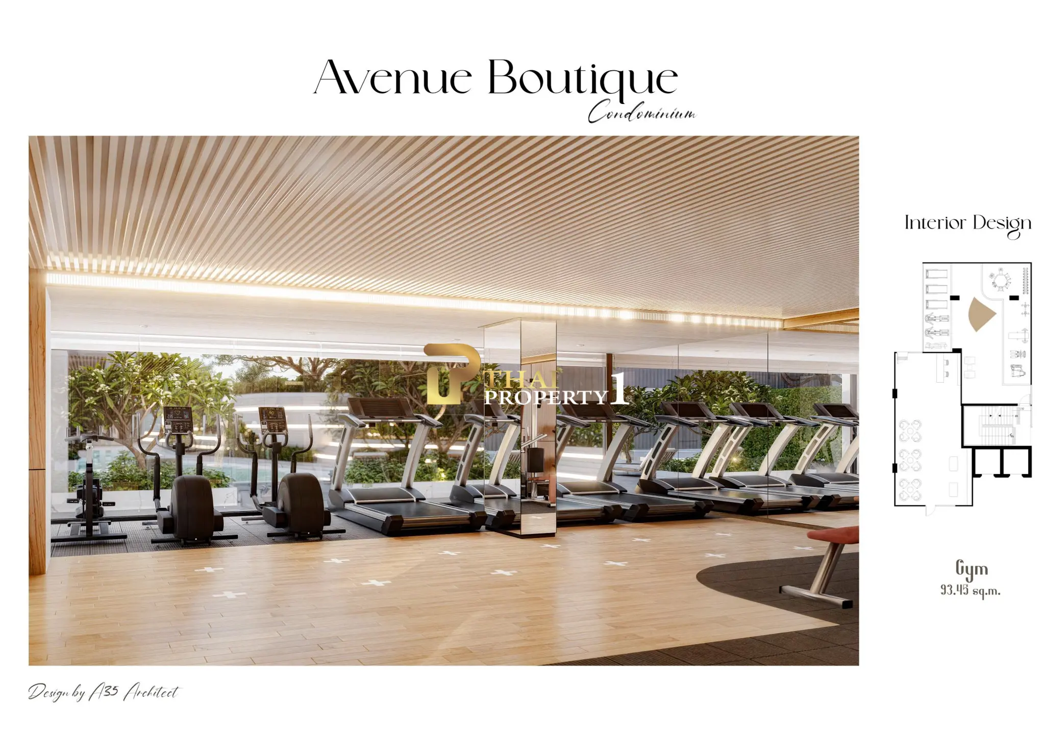 Avenue Boutique Condominium – Sentrum av Pattaya (Nytt prosjekt)