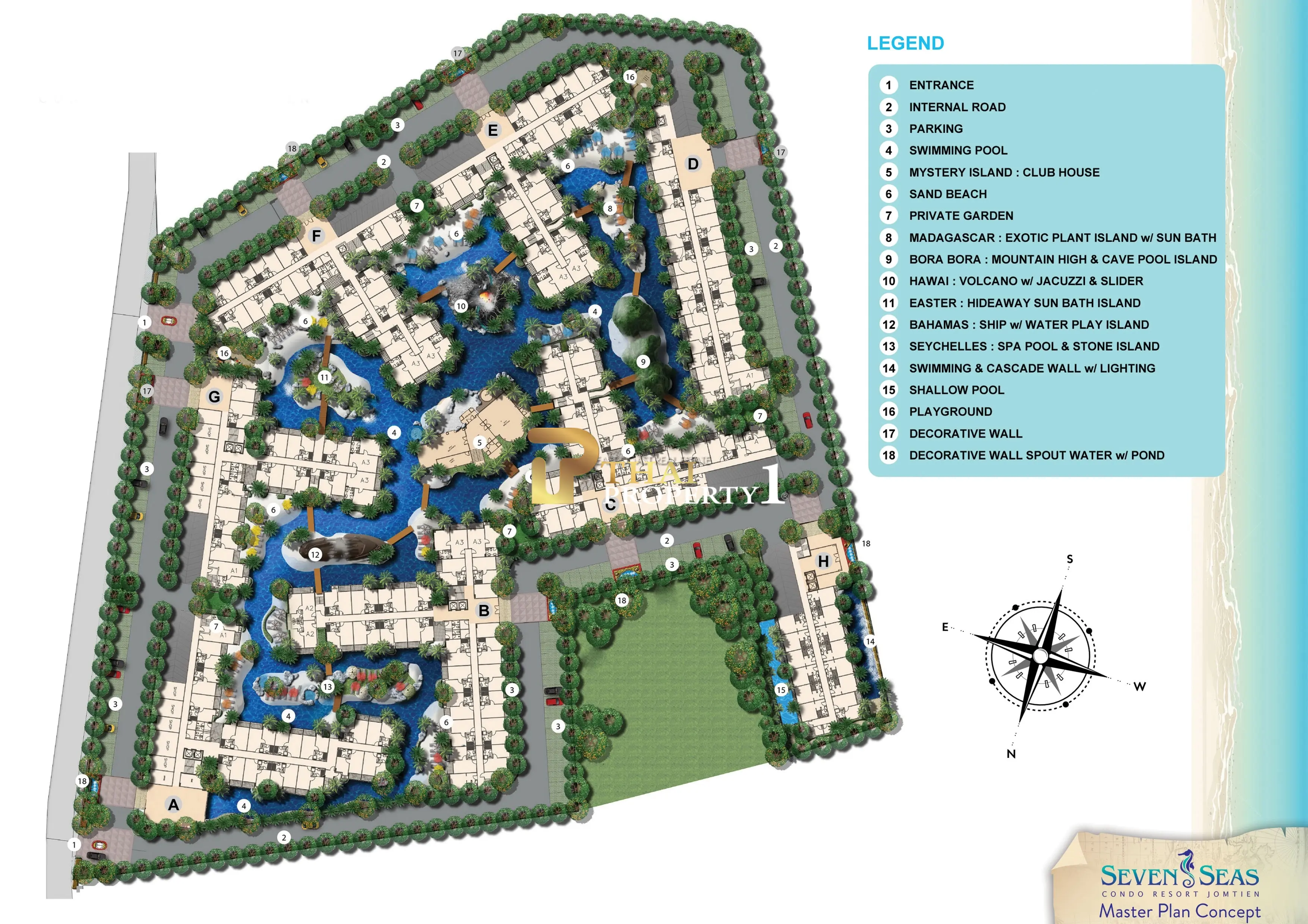 เซเว่น ซีส์ รีสอร์ท จอมเทียน – พัทยา จอมเทียน