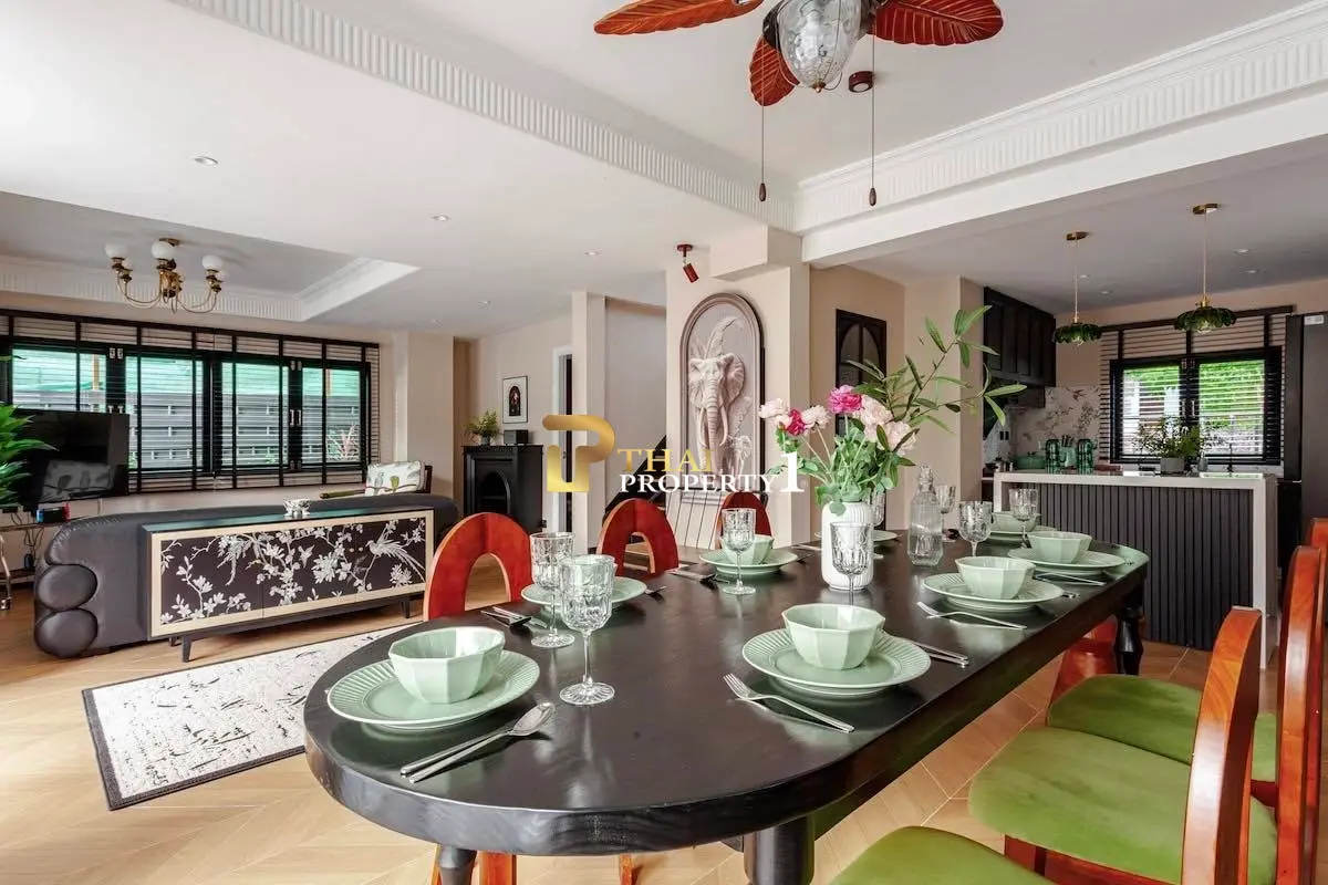 Spacious Great Located 4-Bedroom Pool Villa Near Jomtien Beach - Rental Investment