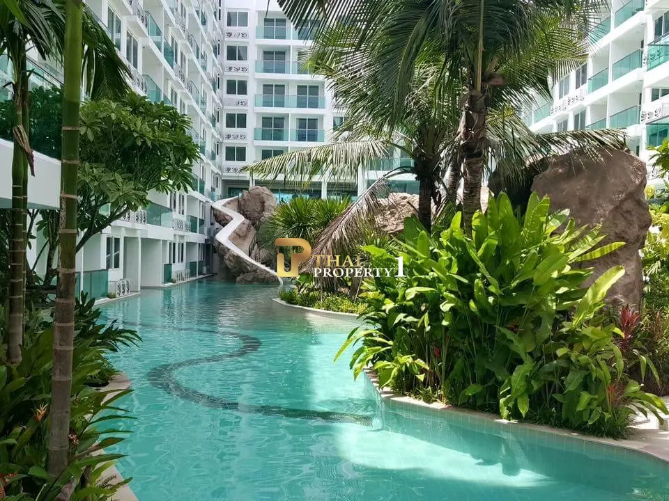 Cozy 1-Bedroom Condo with Pool View At Amazon Residence - Nong Prue, Pattaya