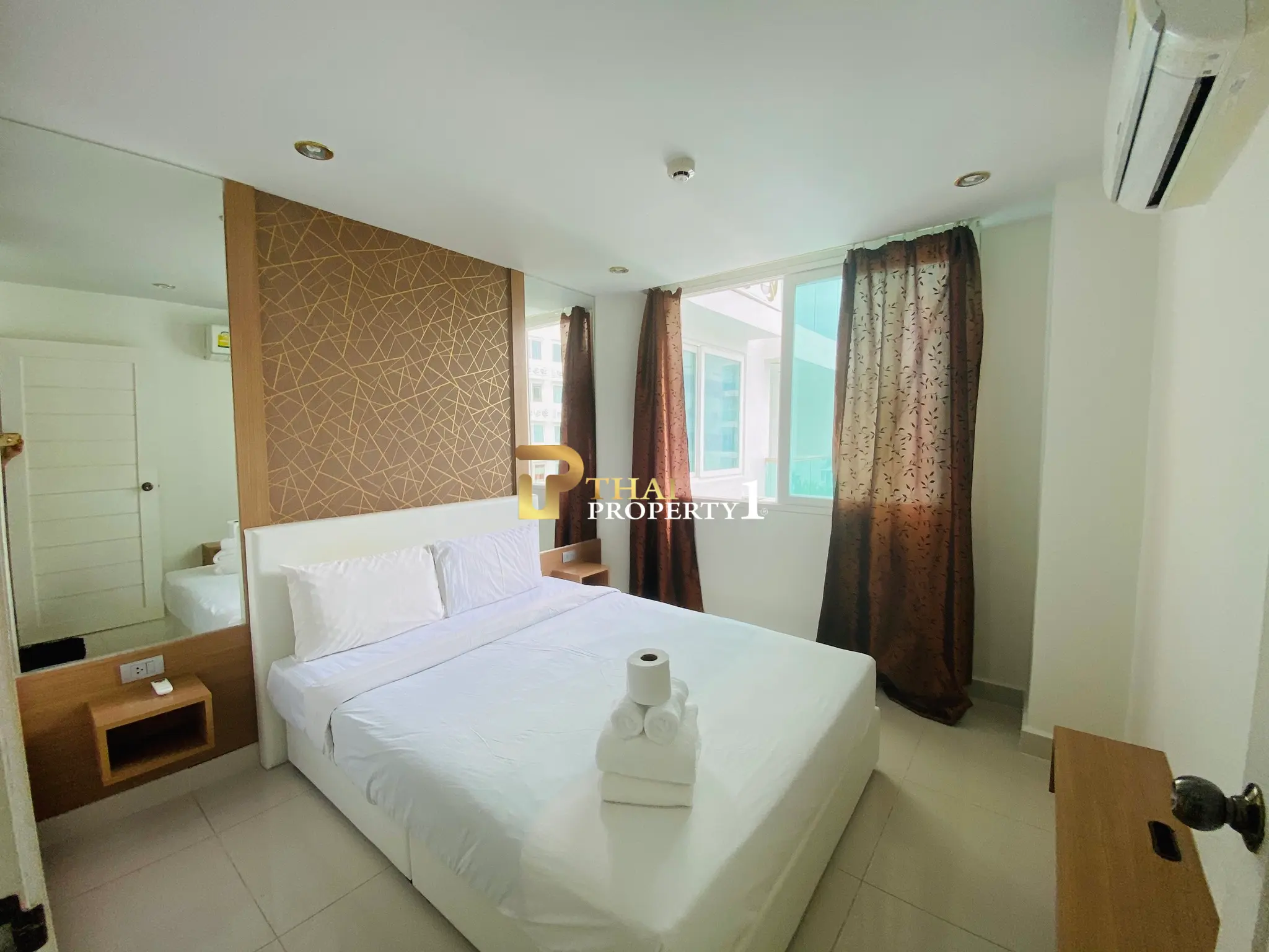 Cozy 1-Bedroom Condo with Pool View At Amazon Residence - Nong Prue, Pattaya