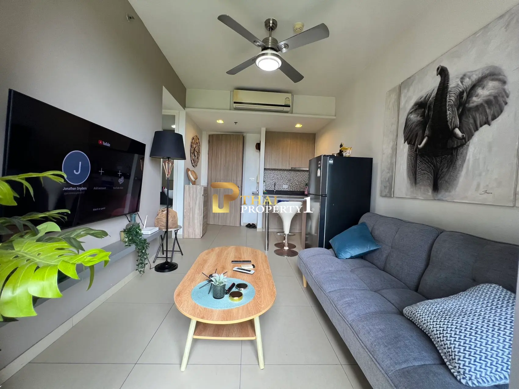 Cozy 1-Bedroom Condo with City View At Unixx Condo South Pattaya