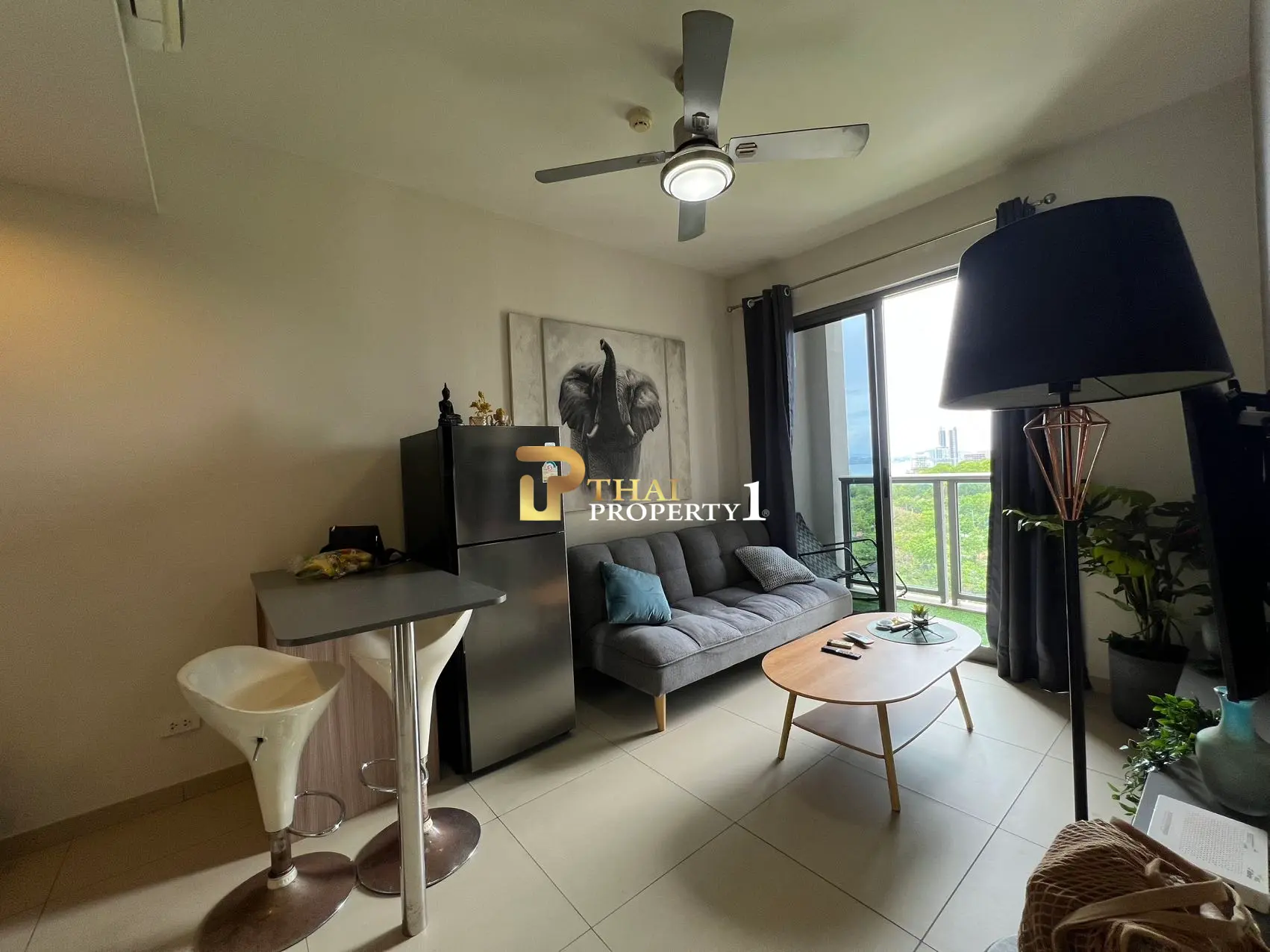 Cozy 1-Bedroom Condo with City View At Unixx Condo South Pattaya