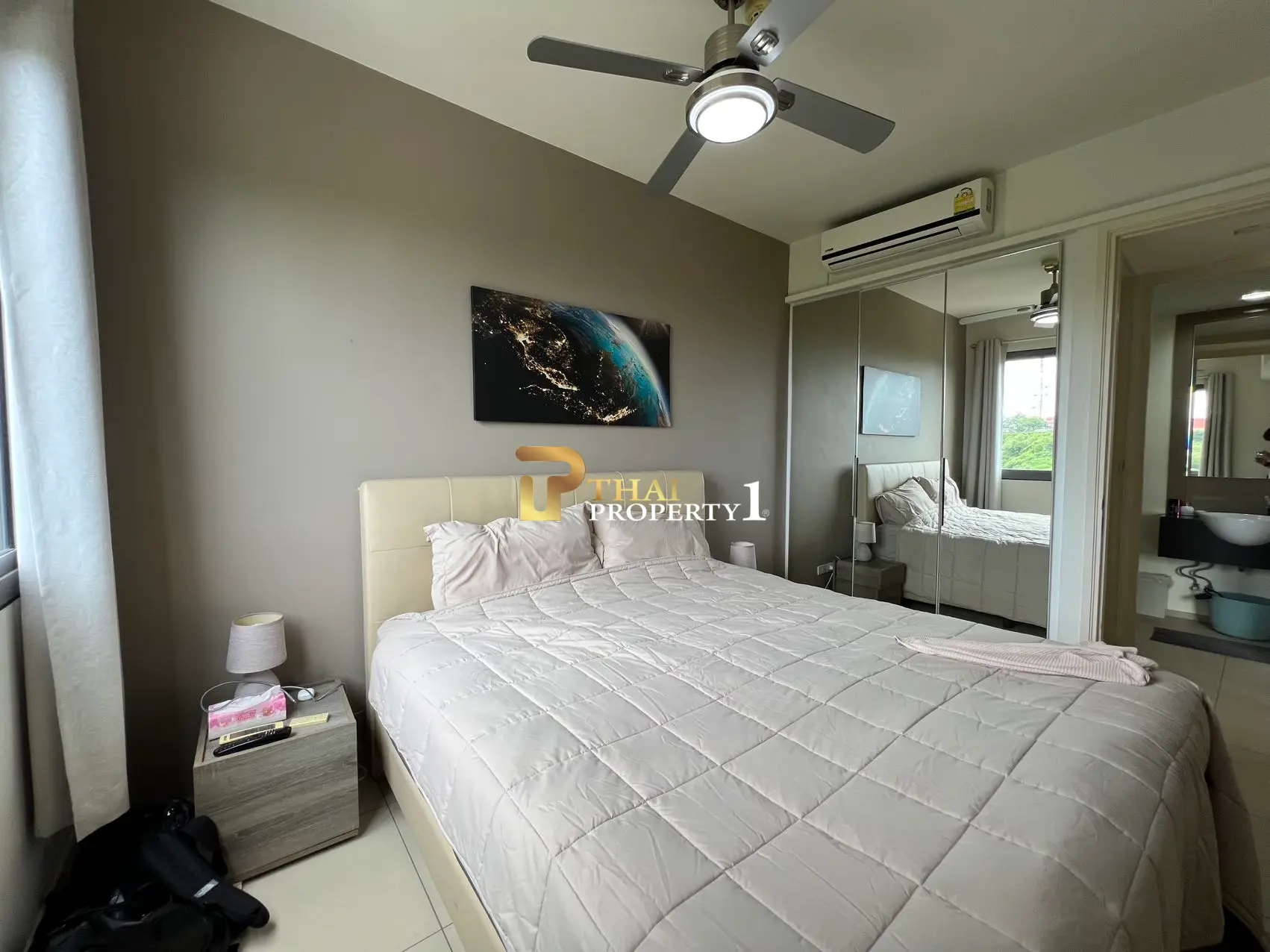 Cozy 1-Bedroom Condo with City View At Unixx Condo South Pattaya
