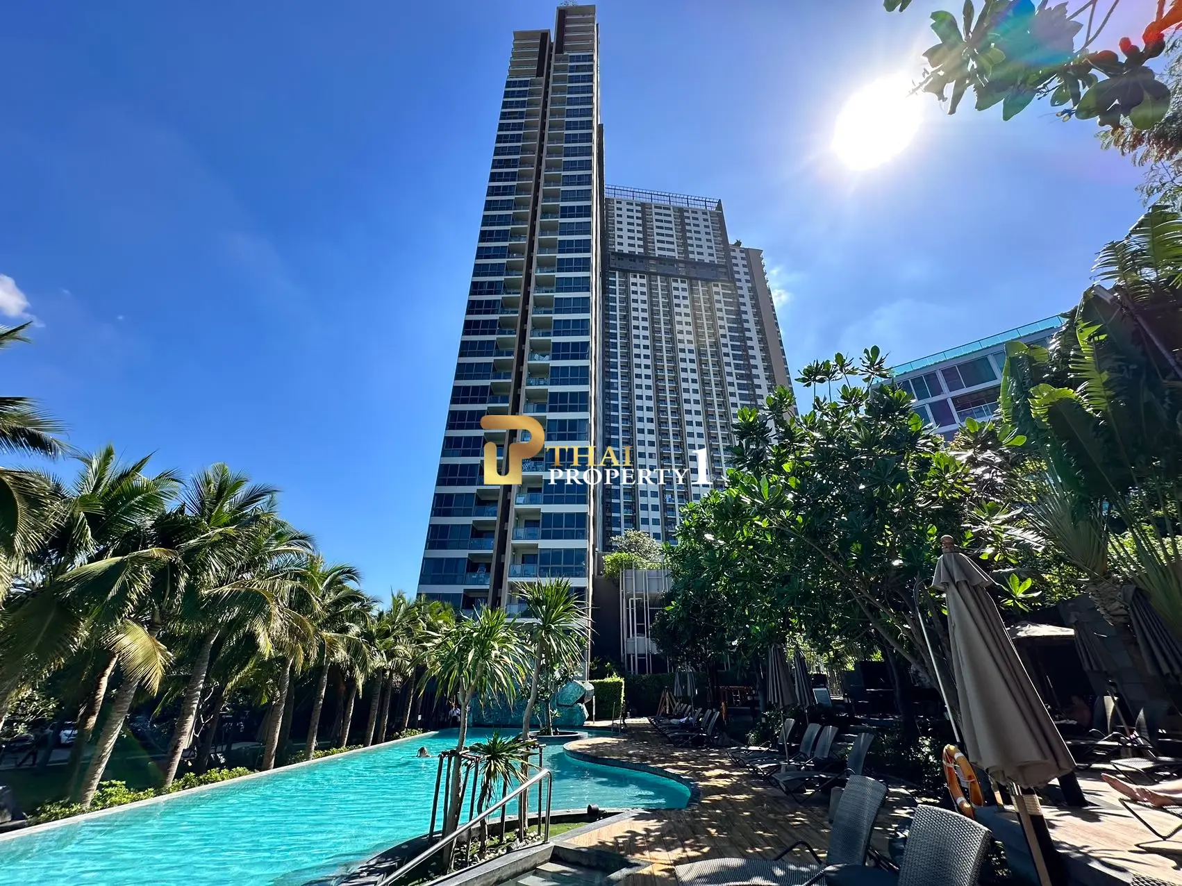 Cozy 1-Bedroom Condo with City View At Unixx Condo South Pattaya