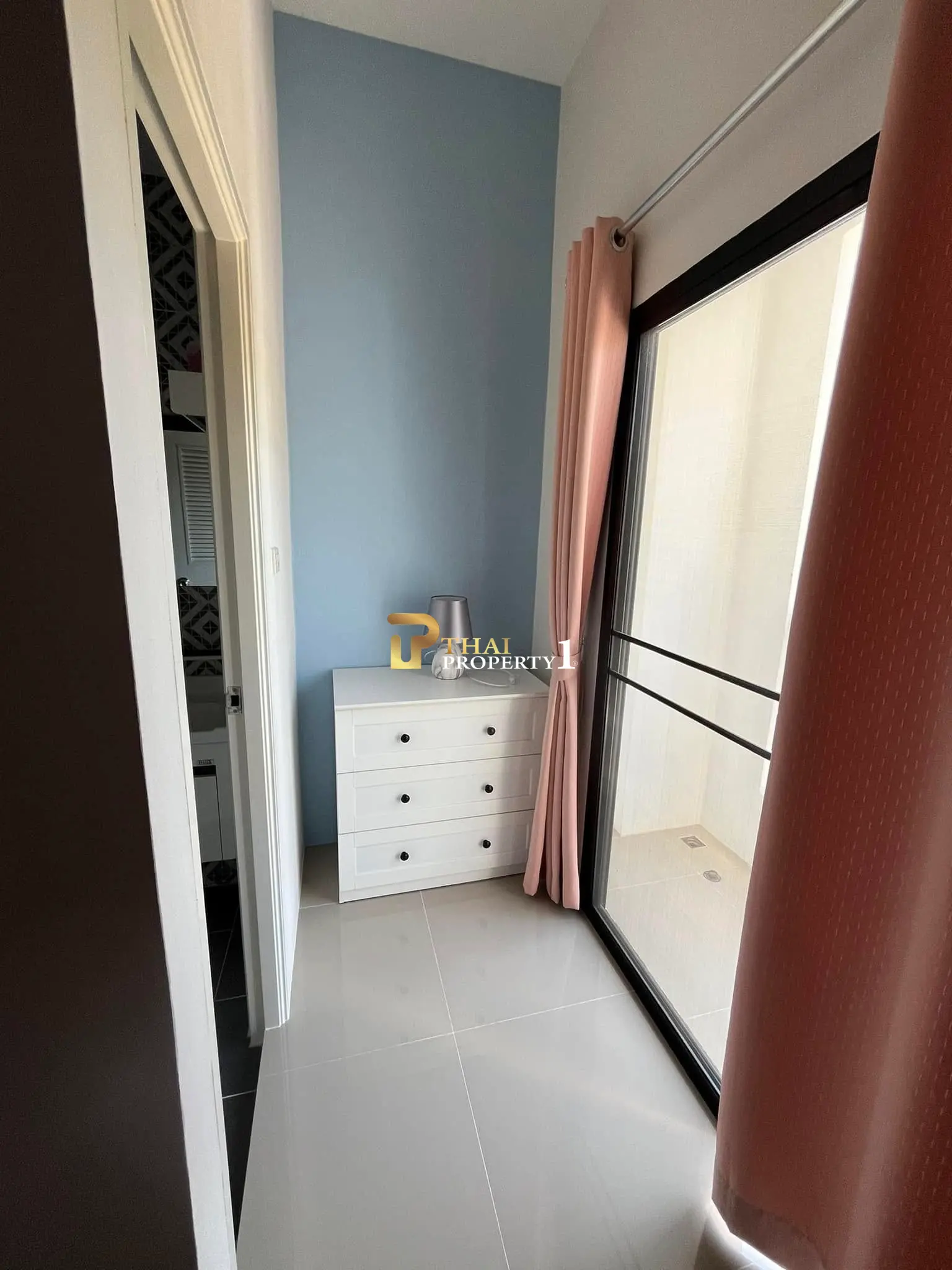 Two-Story Cozy 3-Bedroom House with Balcony and Gated in a Quiet Setting