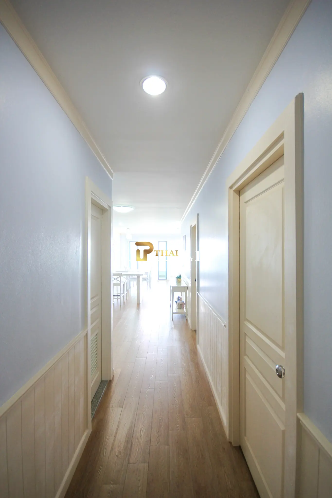 Beachfront 2-Bedroom Condo with Ocean Views and Multiple Balconies at Baan Hansa Condo Cha Am