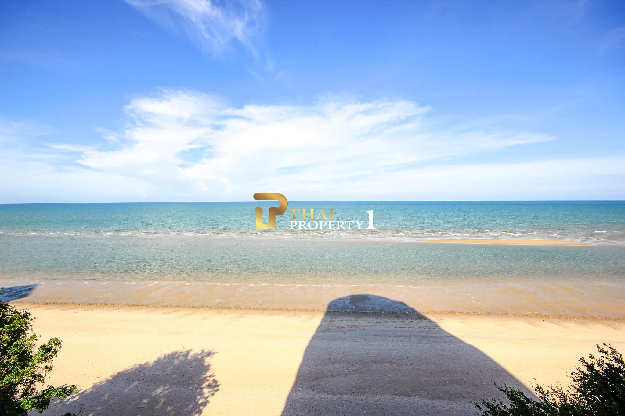 Beachfront 2-Bedroom Condo with Ocean Views and Multiple Balconies at Baan Hansa Condo Cha Am