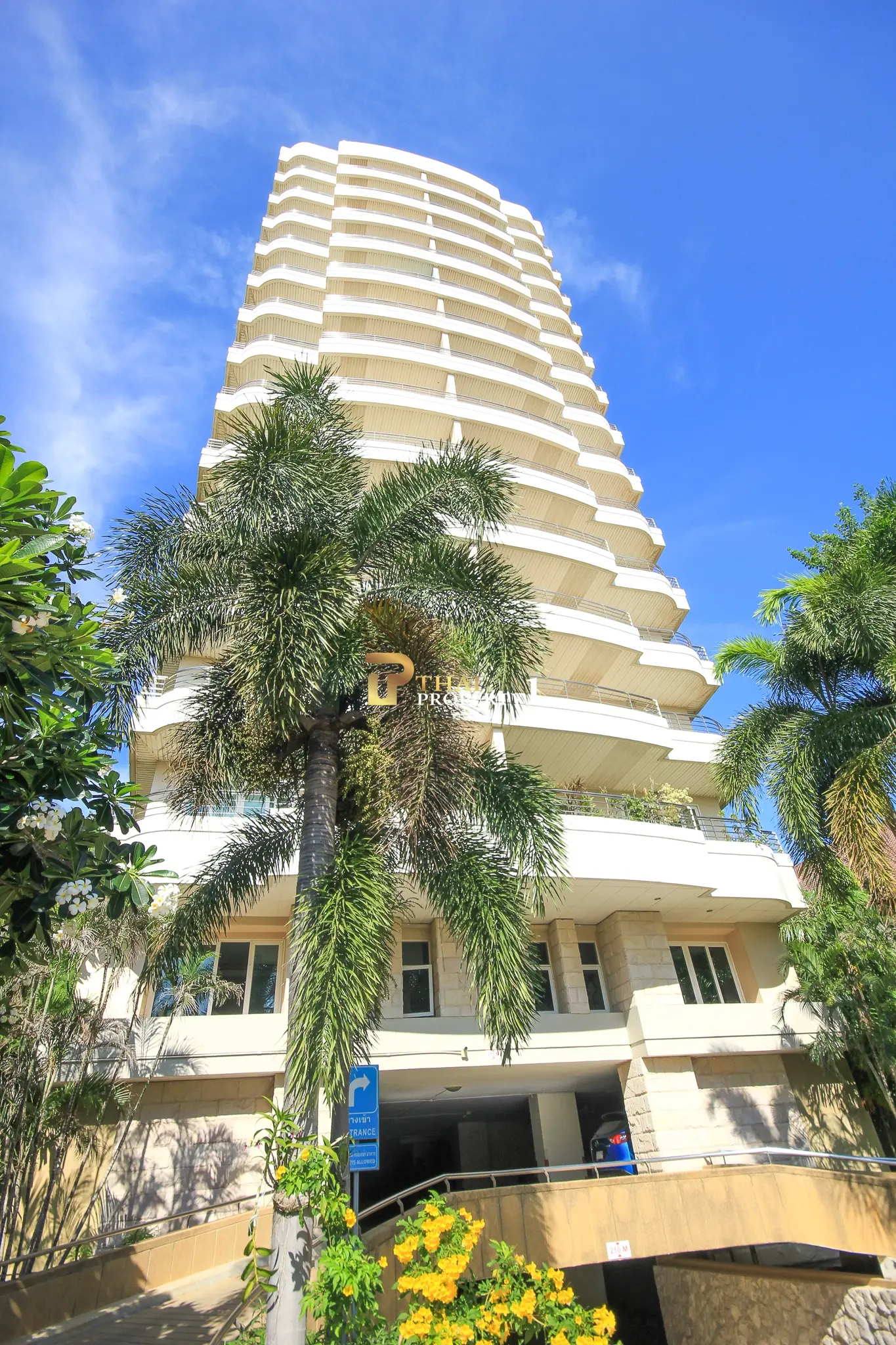 Beachfront 2-Bedroom Condo with Ocean Views and Multiple Balconies at Baan Hansa Condo Cha Am