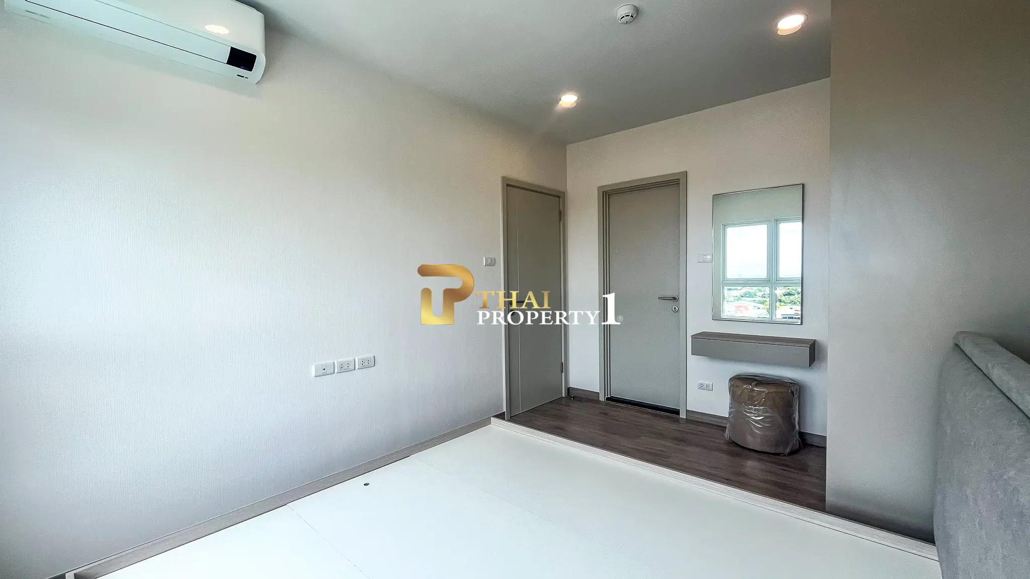 New 2-Bedroom Facing Stunning Ocean & City Views on 10th Floor At Blue Whale Condo Hua Hin