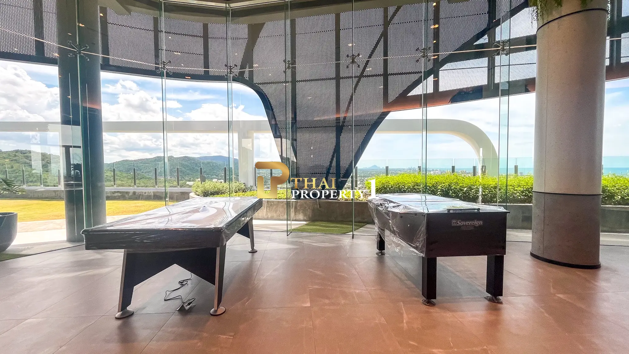 New 2-Bedroom Facing Stunning Ocean & City Views on 10th Floor At Blue Whale Condo Hua Hin