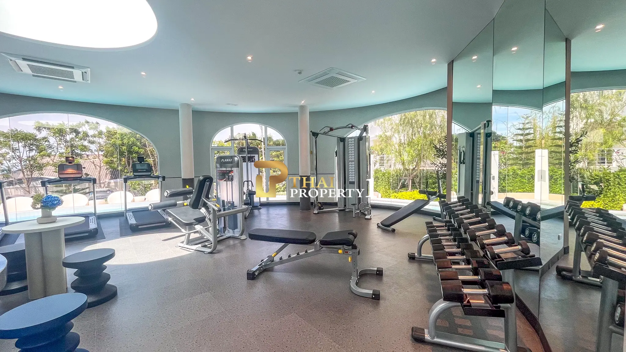 New 2-Bedroom Facing Stunning Ocean & City Views on 10th Floor At Blue Whale Condo Hua Hin