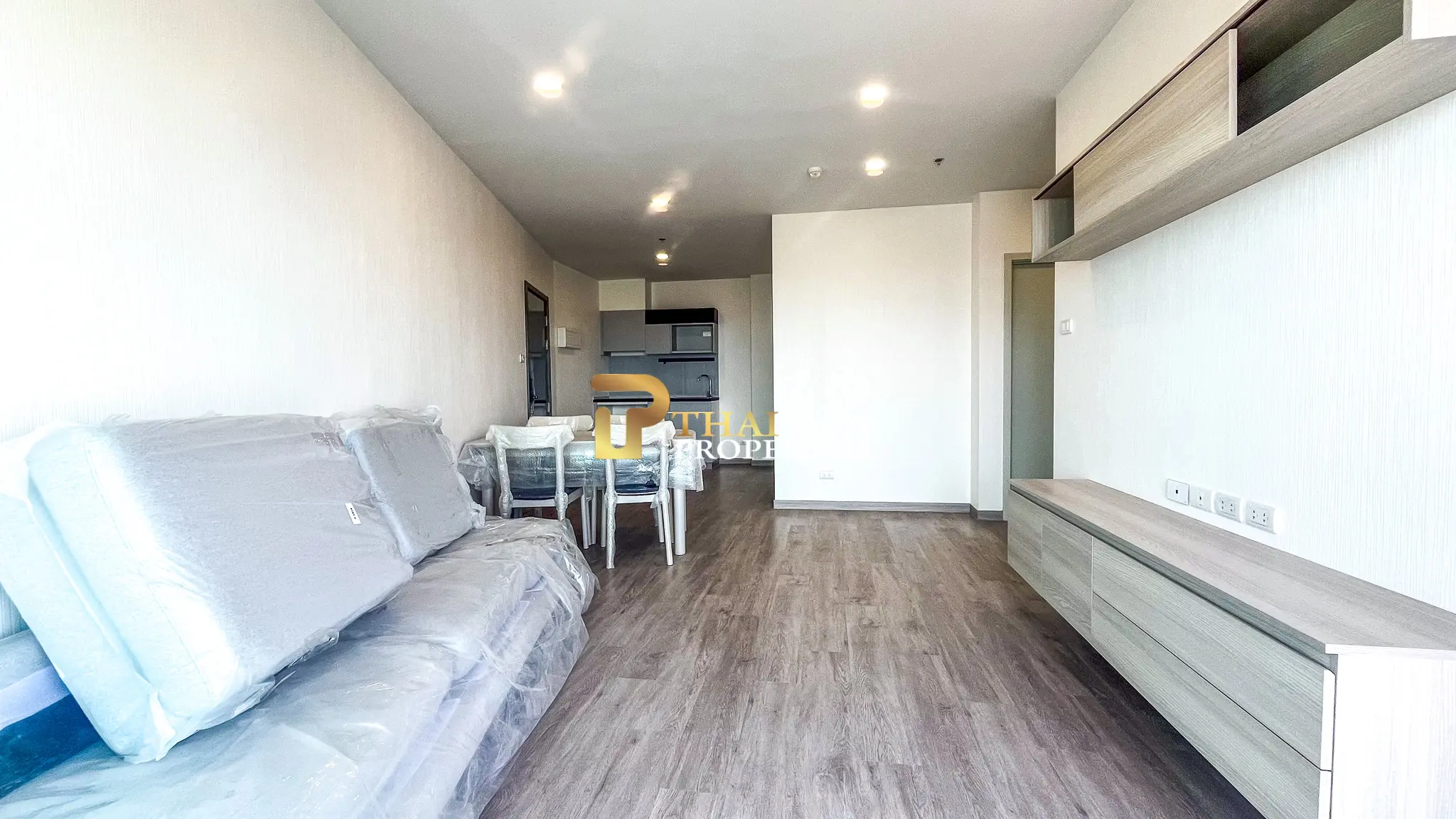 New 2-Bedroom Facing Stunning Ocean & City Views on 10th Floor At Blue Whale Condo Hua Hin