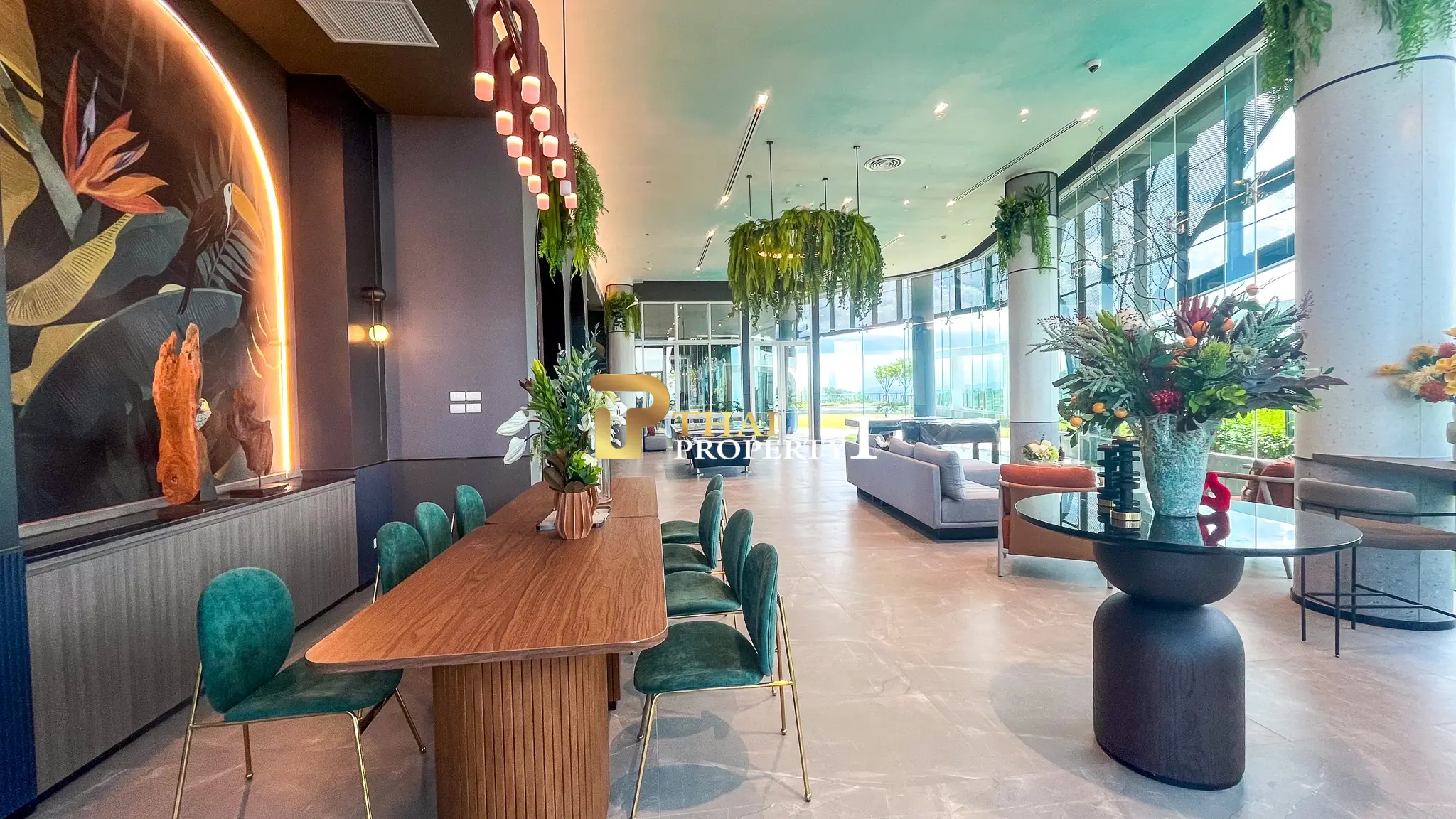 New 2-Bedroom Facing Stunning Ocean & City Views on 10th Floor At Blue Whale Condo Hua Hin