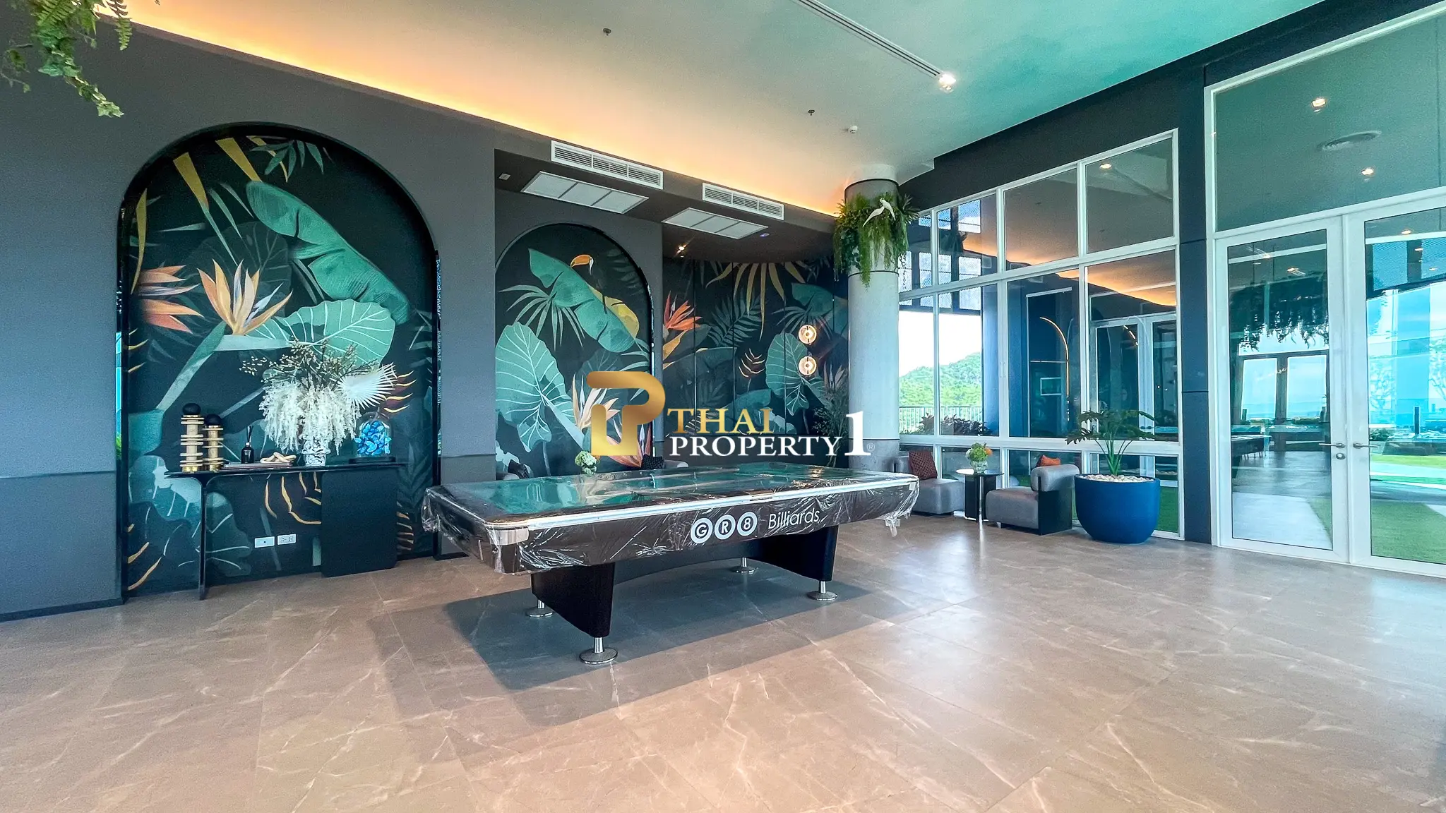 New 2-Bedroom Facing Stunning Ocean & City Views on 10th Floor At Blue Whale Condo Hua Hin