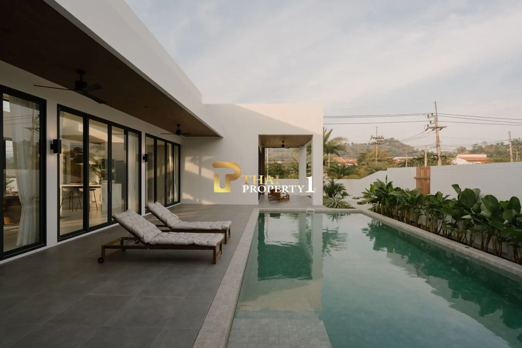 Off-Plan Modern 3 Bedroom Pool Villa in Hua Hin - Customizable Luxury Living